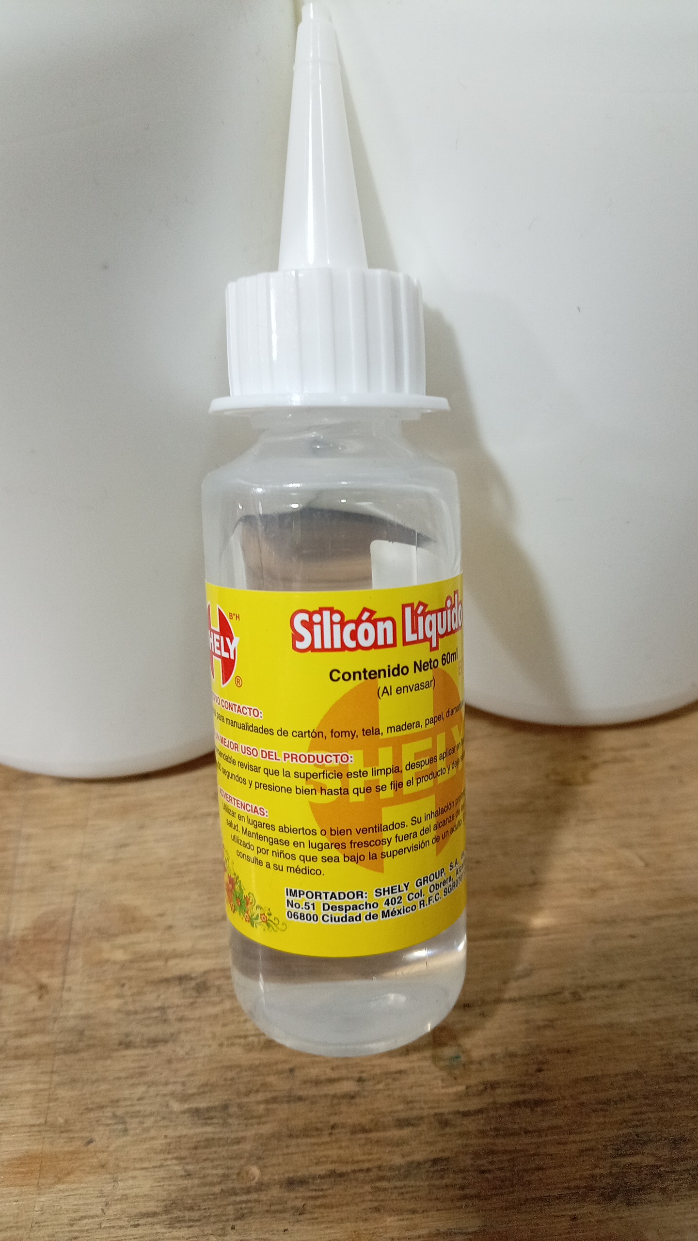SILICÓN DE 60 ML MARCA SHELY